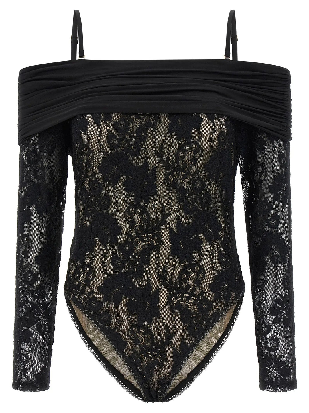 Zimmermann Black Polyamide Bodysuit