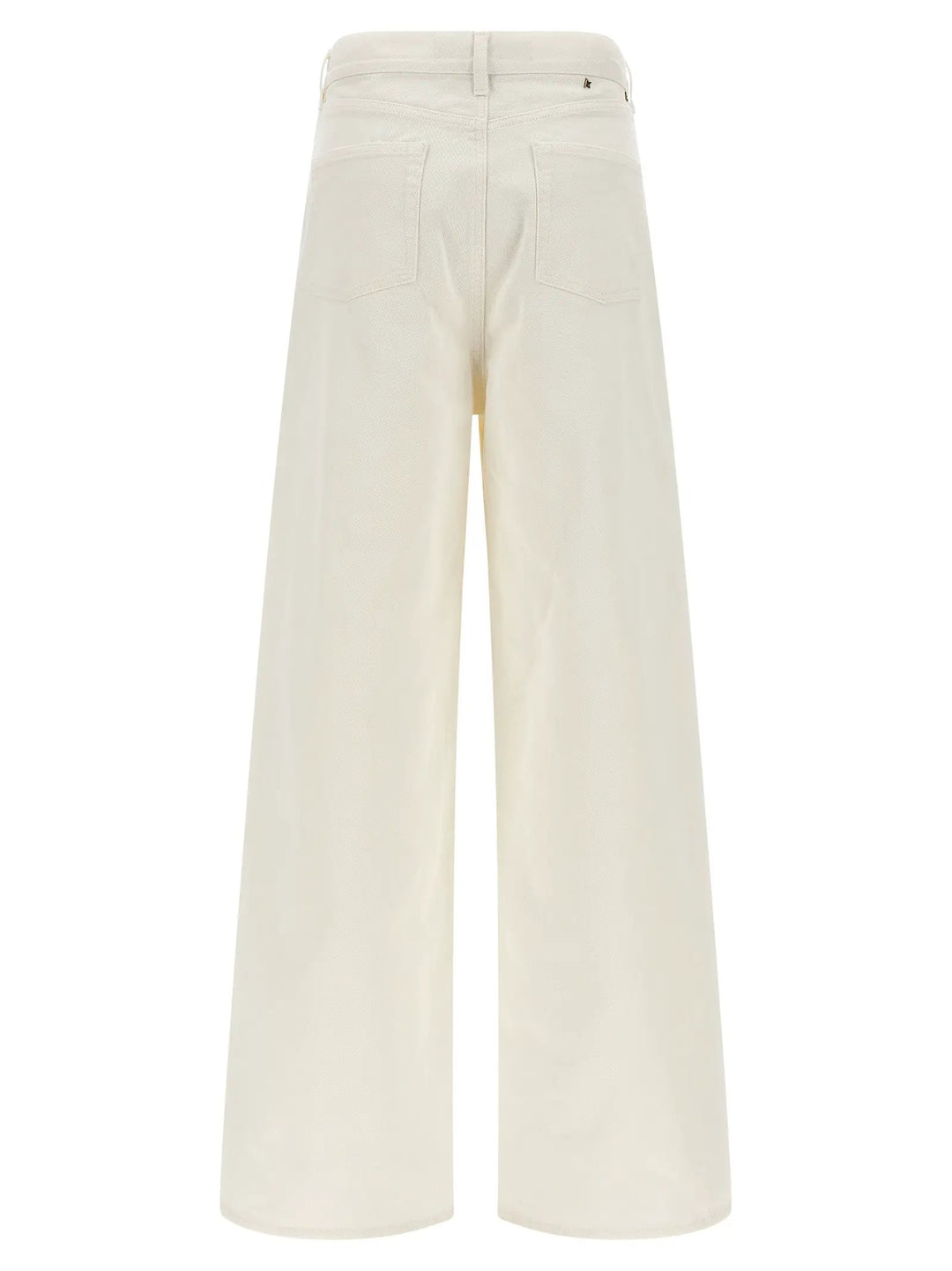 Golden Goose White Cotton Boyfriend Jeans