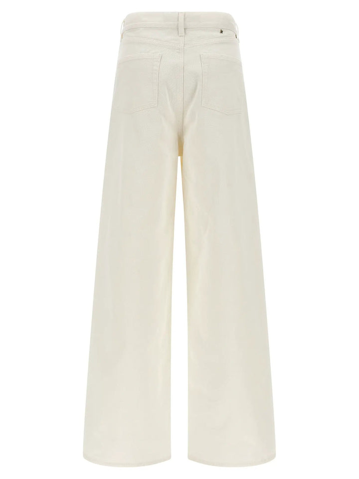 Golden Goose White Cotton Boyfriend Jeans