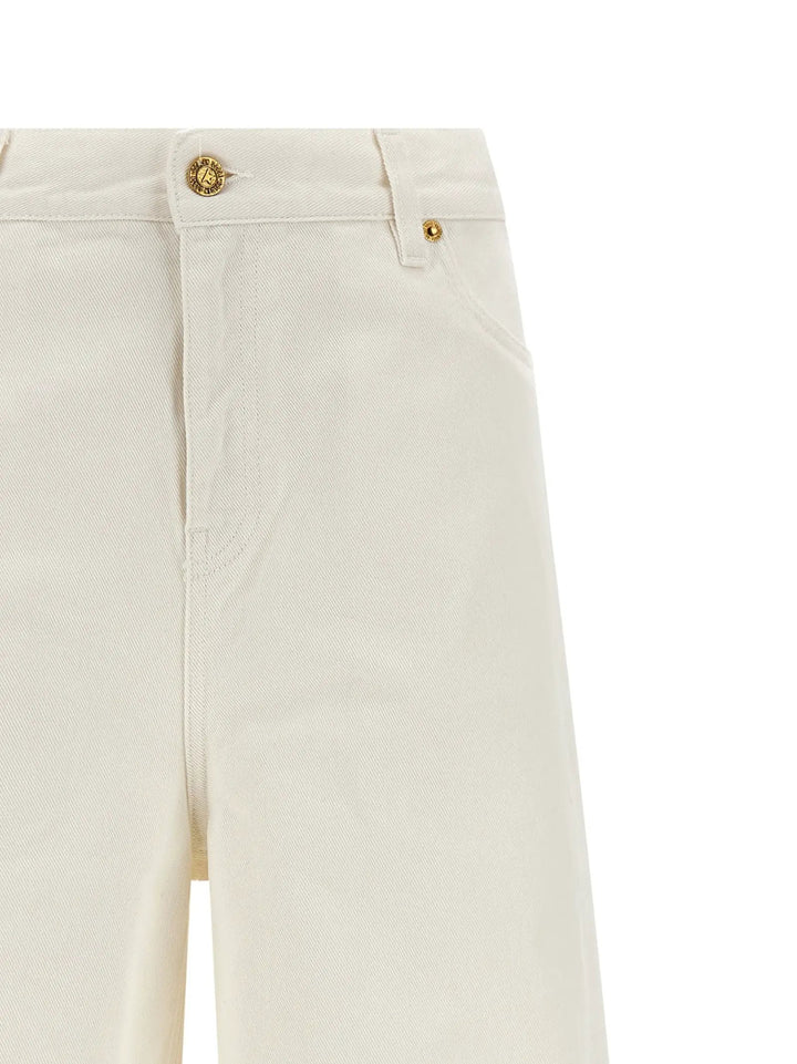 Golden Goose White Cotton Boyfriend Jeans
