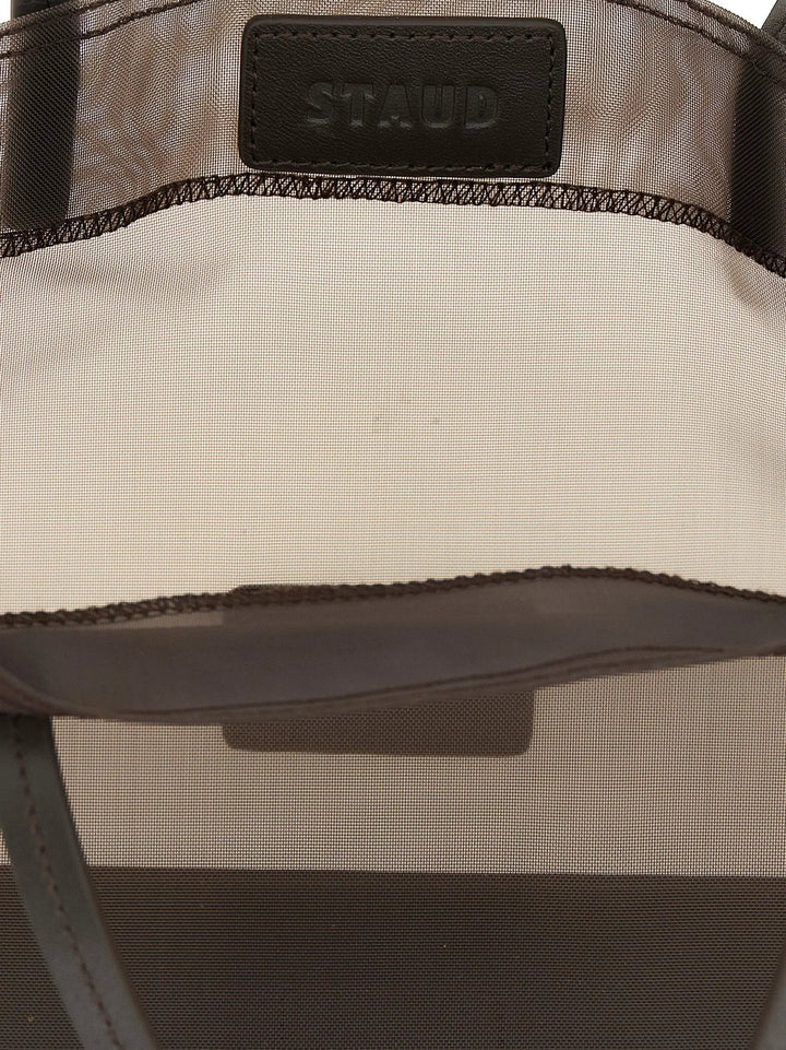 Staud Brown Polyamide Tote Bag