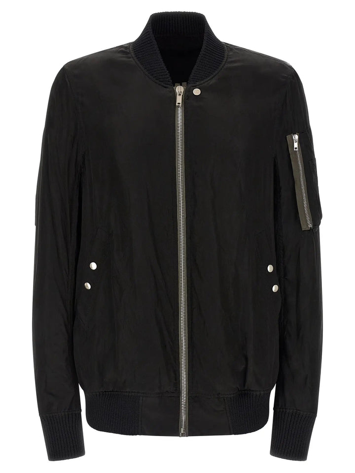 Rick Owens Black Copper Bomber