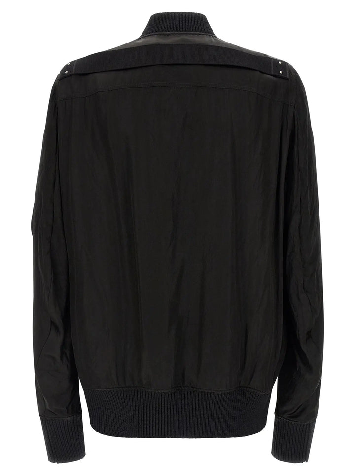 Rick Owens Black Copper Bomber