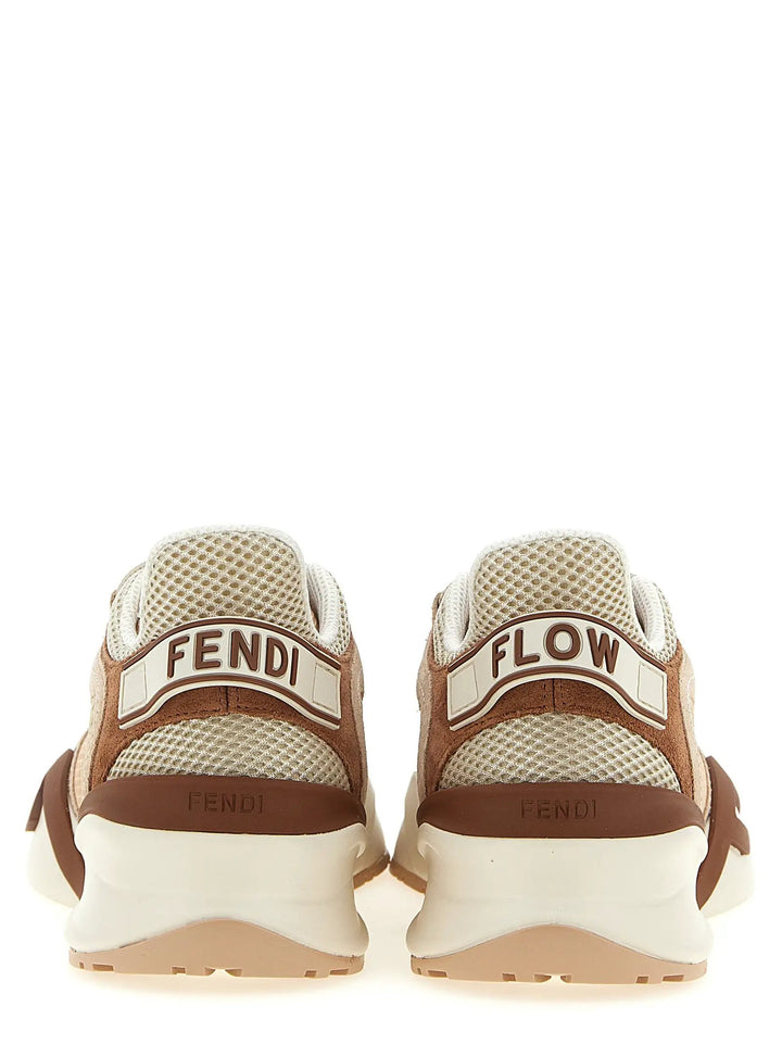 Fendi Multicolor Polyamide Athletic Sneakers