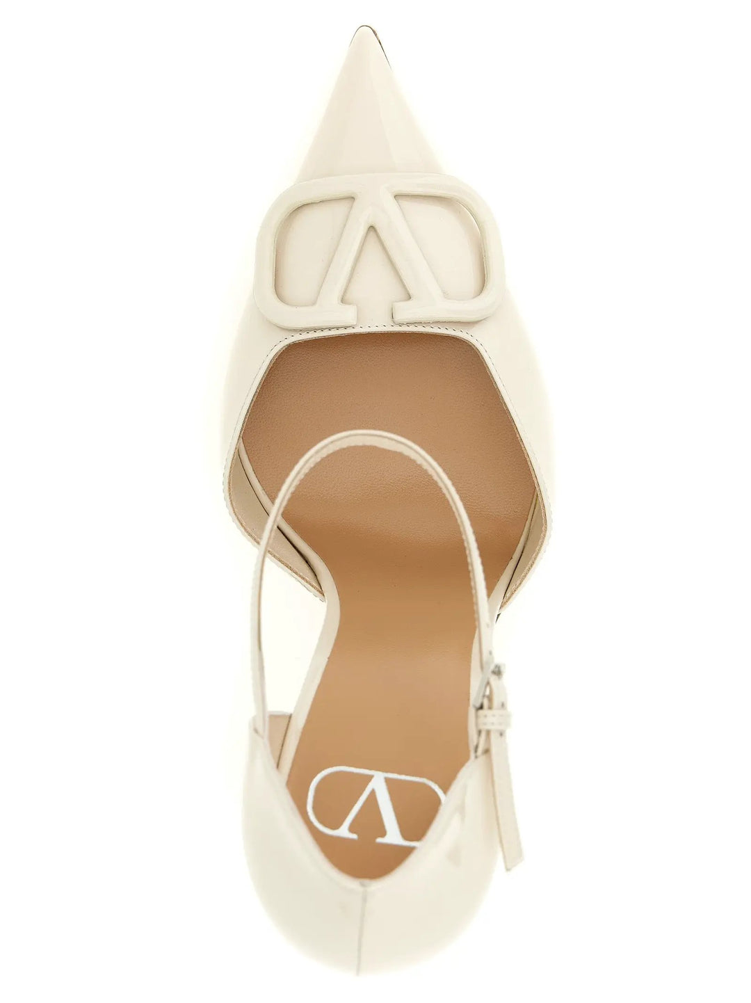 Valentino Garavani Sample Sale | Valentino Garavani White Calfskin High Heel Pumps - | Designer outlet