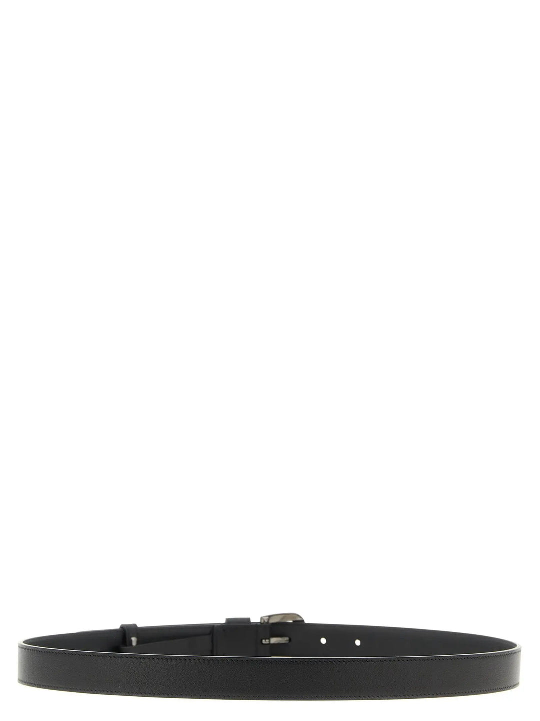 Valentino Garavani Black Calfskin Regular Belt