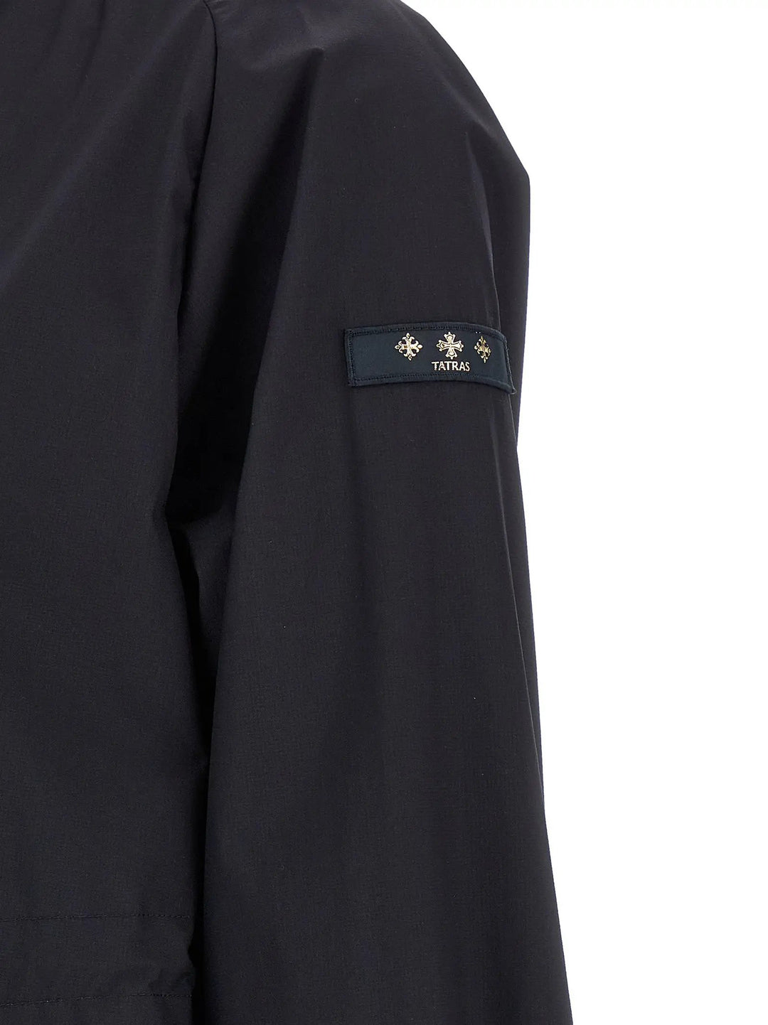 Tatras Blue Nylon Shell Jacket