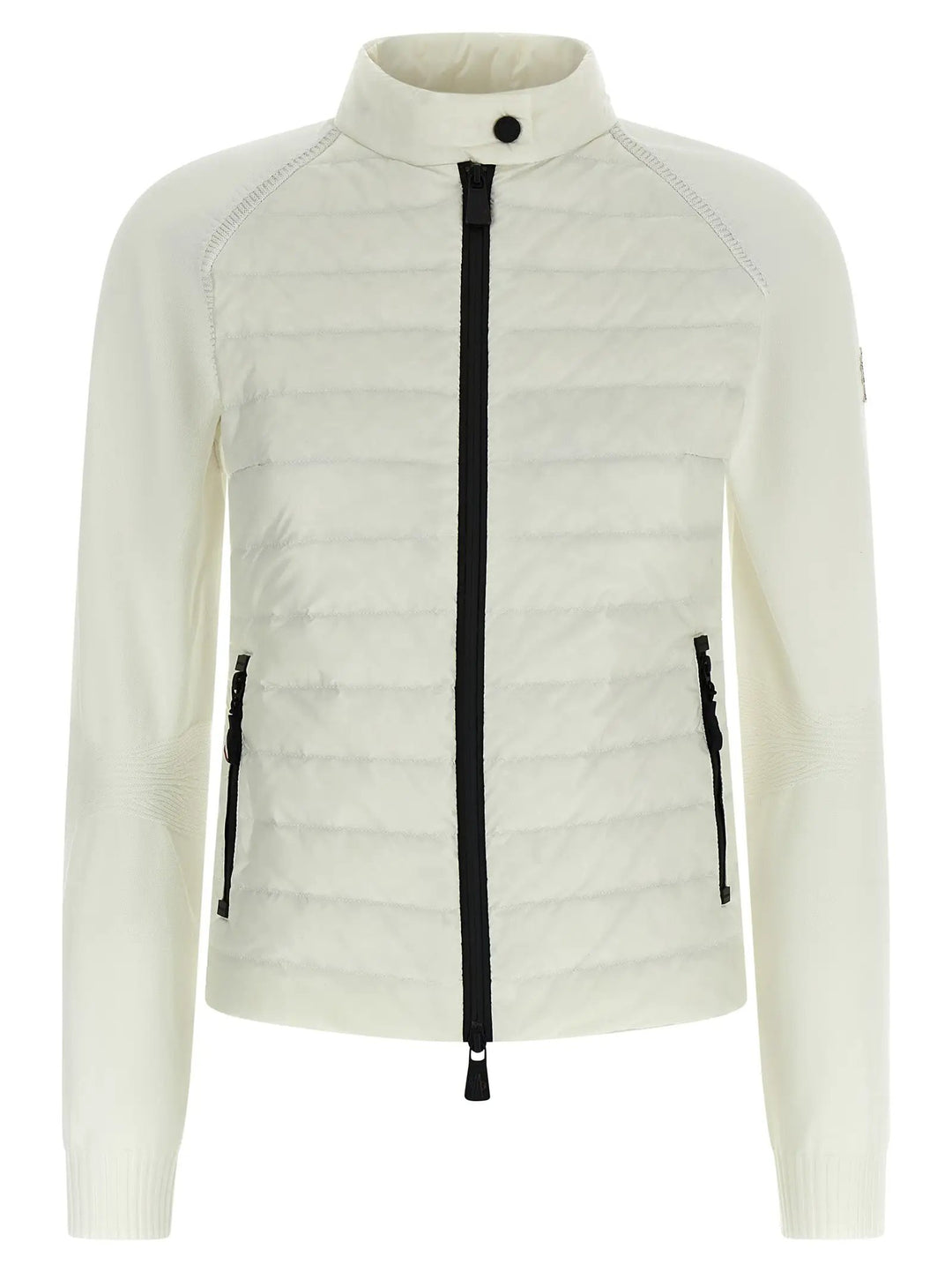 Moncler Grenoble White Polyamide Cardigan