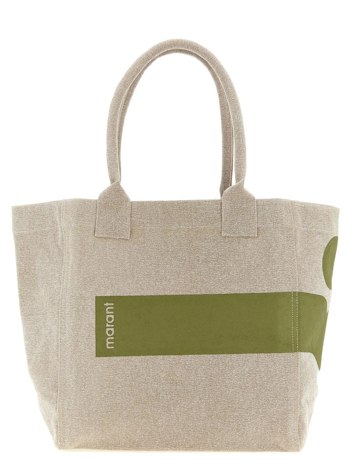 Isabel Marant Bicolor Cotton Tote Bag