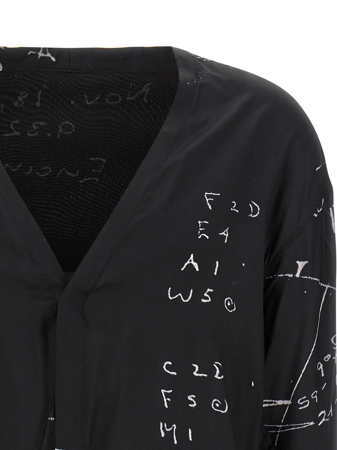 Rick Owens Black Viscose Blouse