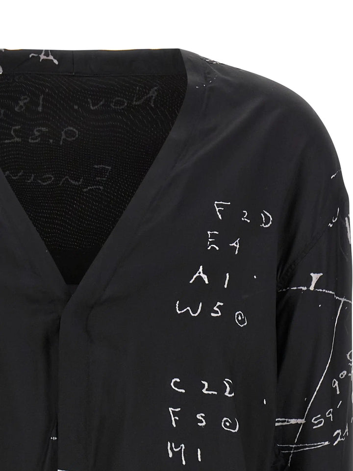 Rick Owens Black Viscose Blouse
