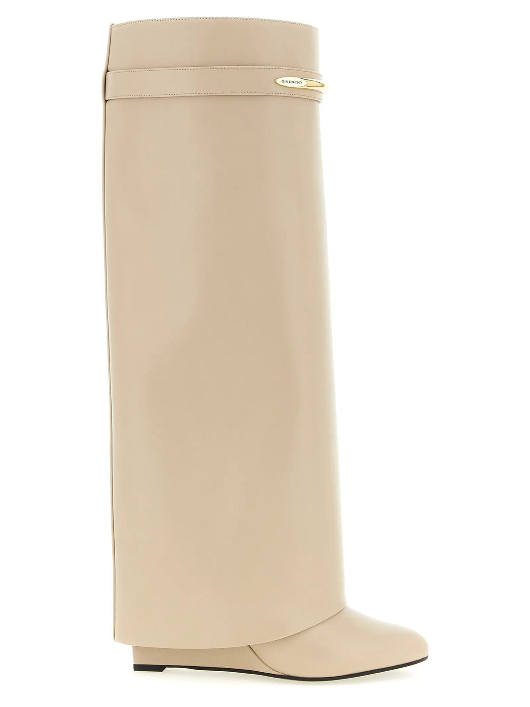 Givenchy Beige Calfskin Over The Knee