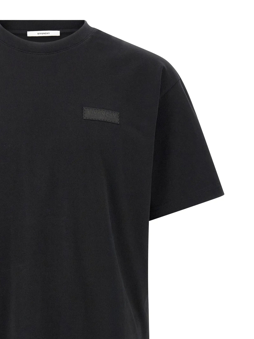 Givenchy Black Cotton T-Shirt