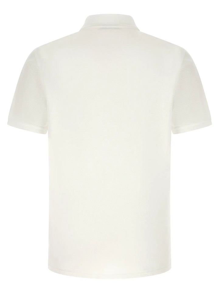 Givenchy White Cotton Polo Shirt