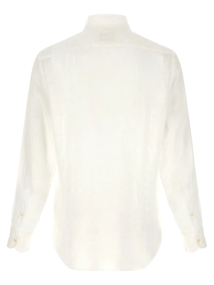 MC2 Saint Barth White Linen Blouse