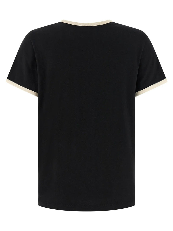 Moncler Black Cotton T-Shirt