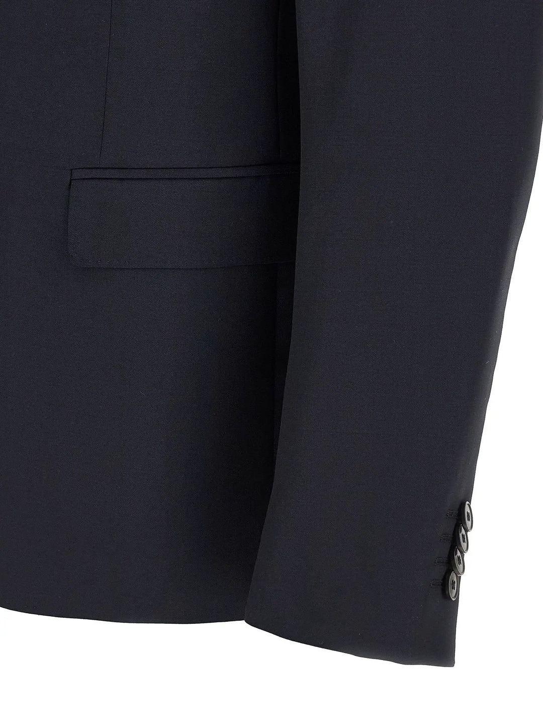 ZEGNA Blue Wool Two-Piece Suit