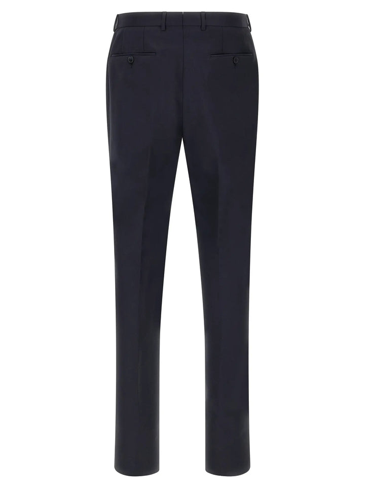 ZEGNA Blue Wool Two-Piece Suit