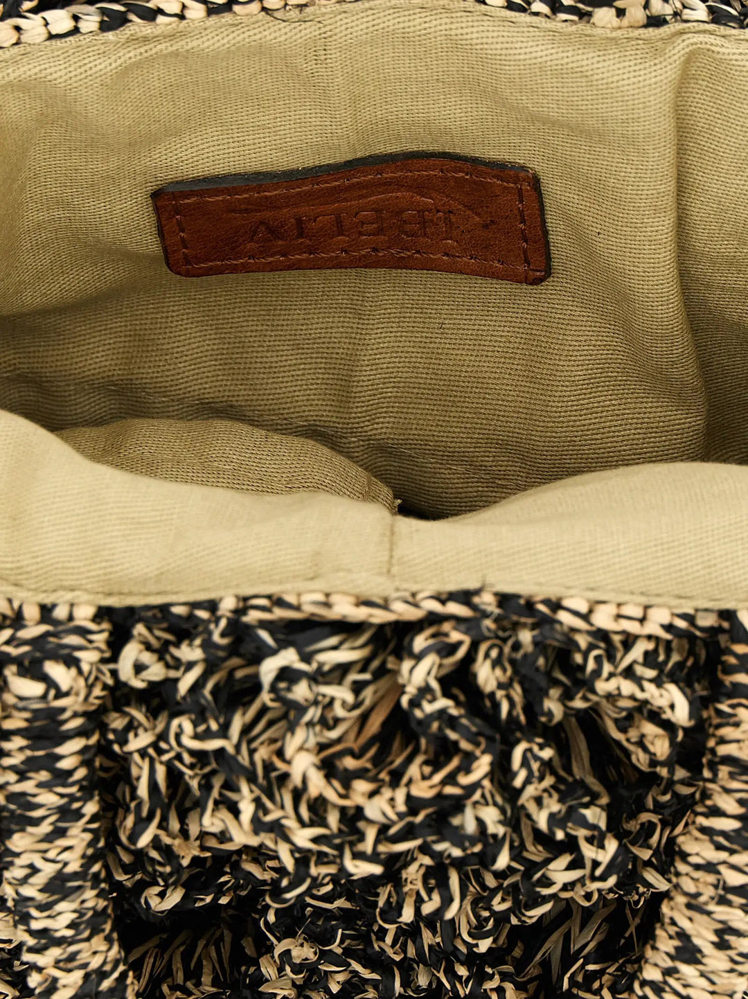 Ibeliv Sample Sale | Ibeliv Bicolor Raffia Handbag - | Designer outlet