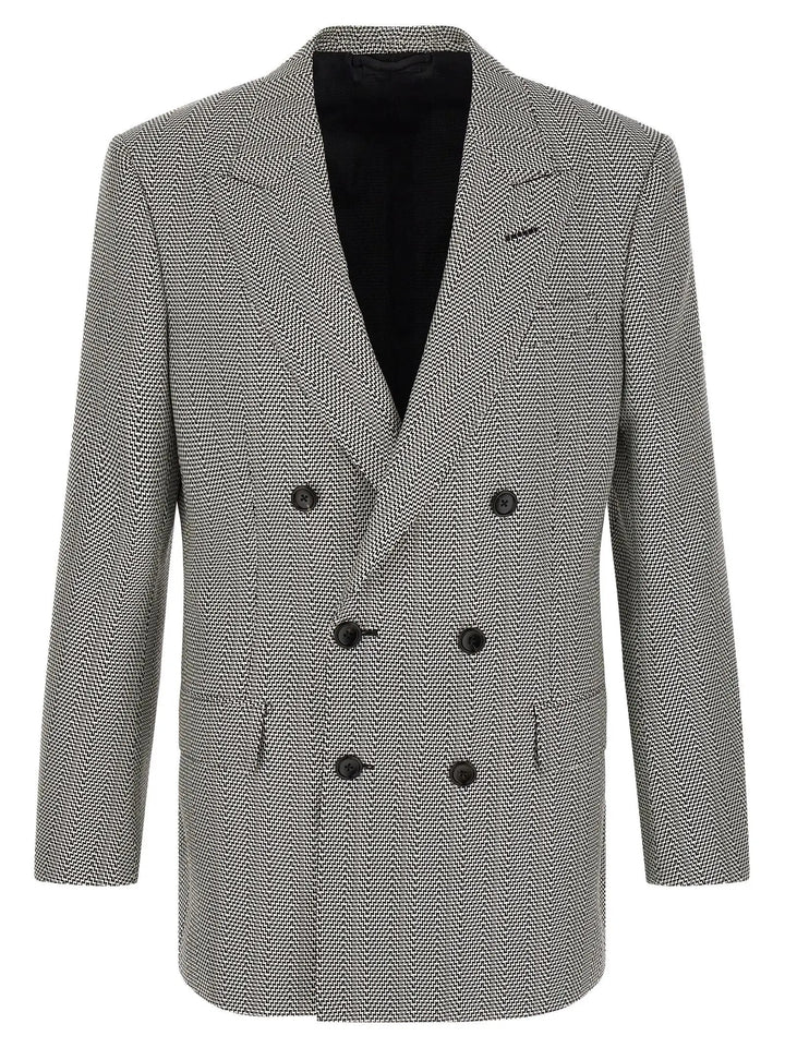 Tom Ford Bicolor Silk Blazer