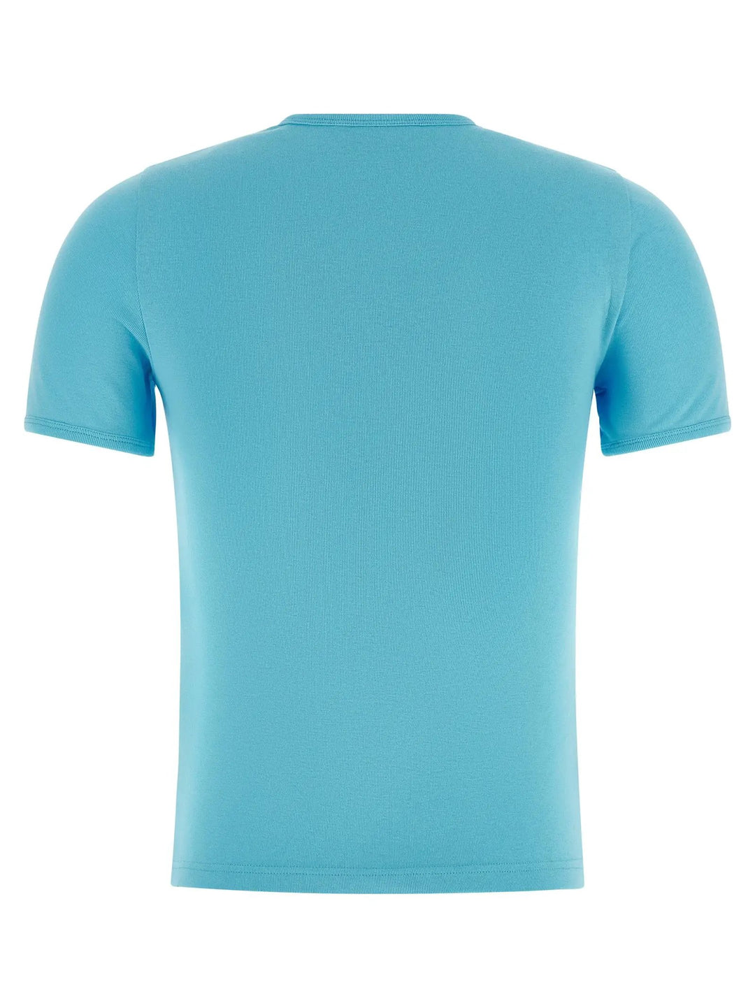 Courrèges Blue Cotton T-Shirt