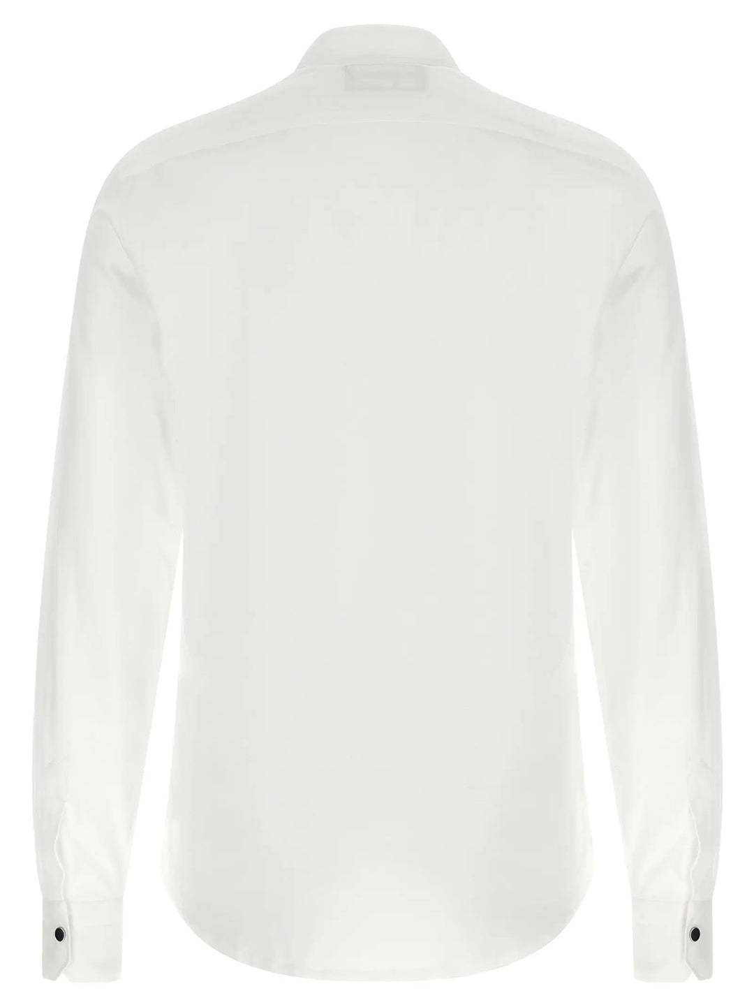 Kiton White Cotton Blouse