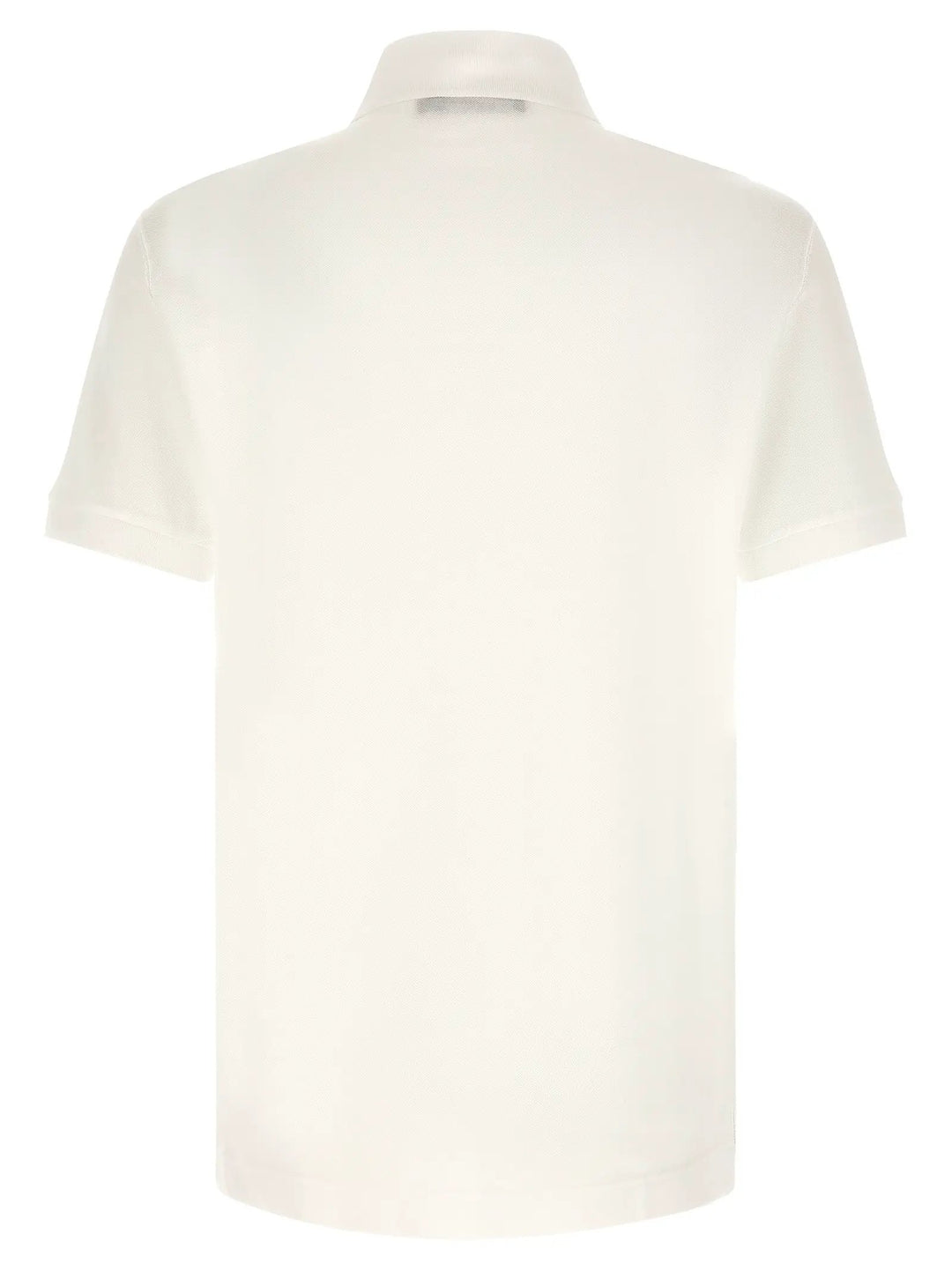 Dolce &amp; Gabbana White Cotton Polo Shirt