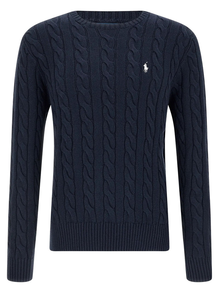 Polo Ralph Lauren Blue Cotton Cardigan