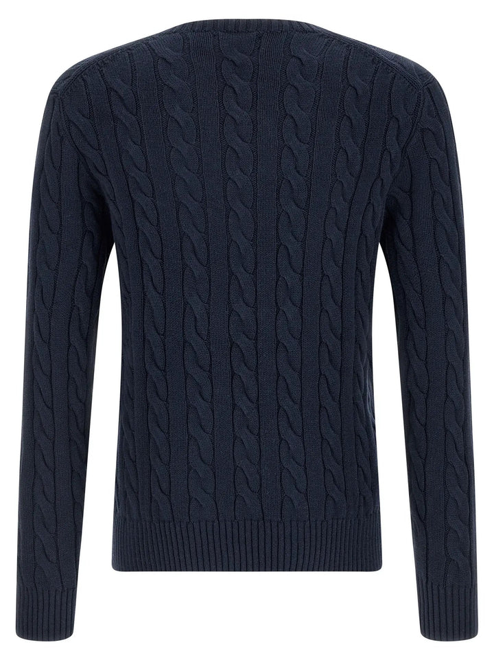 Polo Ralph Lauren Blue Cotton Cardigan