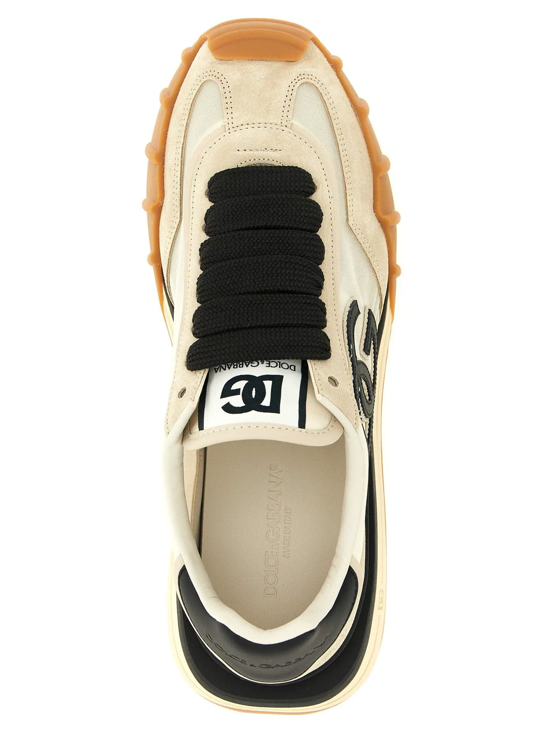 Dolce &amp; Gabbana Sample Sale | Dolce &amp; Gabbana Black Calfskin Athletic Sneakers - | Designer outlet