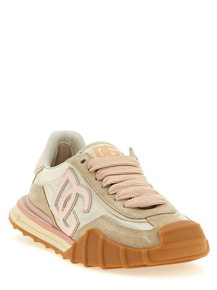 Dolce &amp; Gabbana Multicolor Polyamide Athletic Sneakers