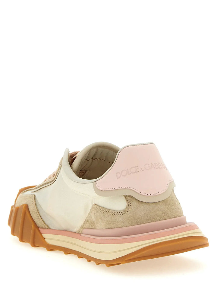 Dolce &amp; Gabbana Multicolor Polyamide Athletic Sneakers