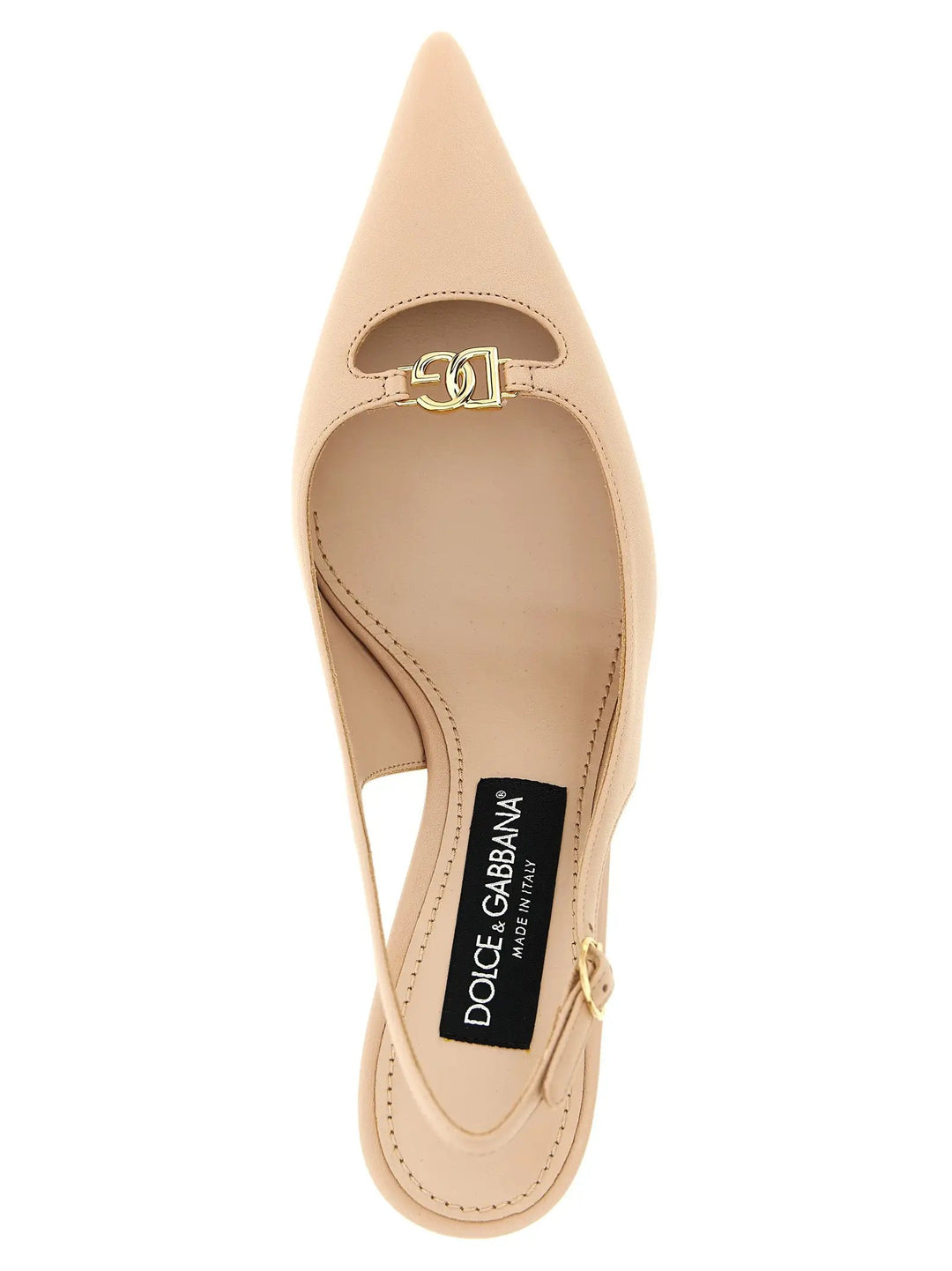 Dolce &amp; Gabbana Multicolor Lamb Leather Mid Heel Pumps
