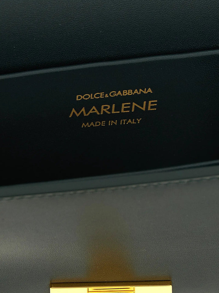 Dolce &amp; Gabbana Bicolor Calfskin Shoulder Bag