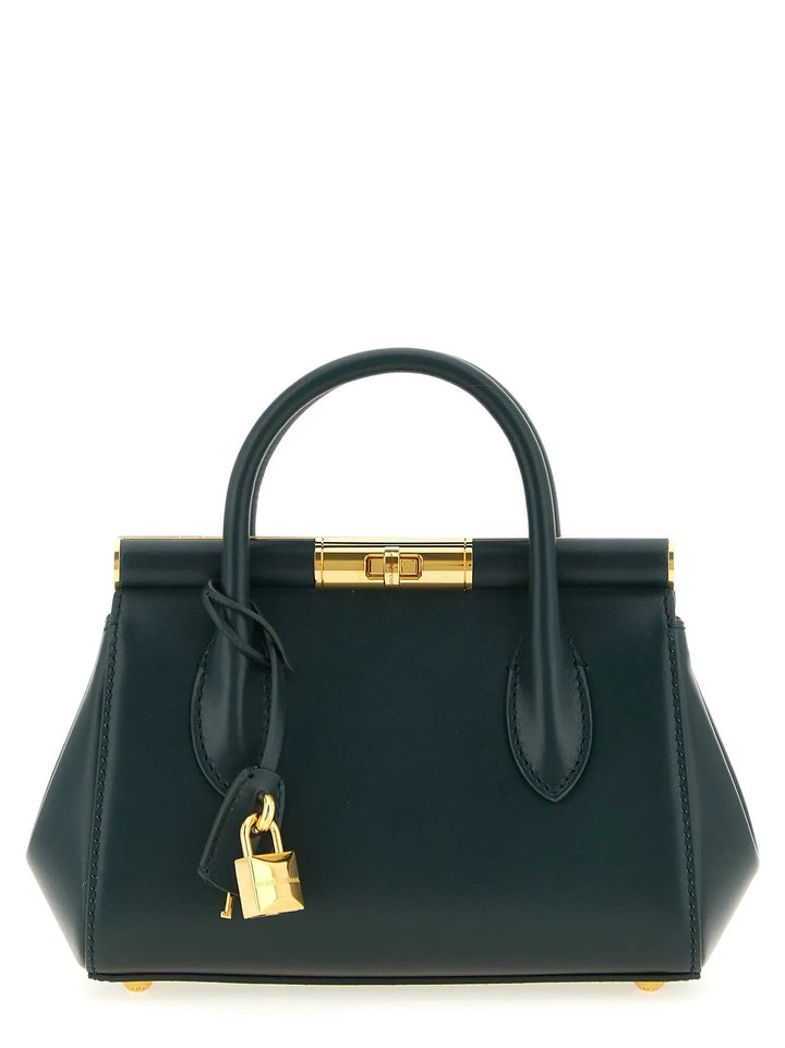 Dolce &amp; Gabbana Bicolor Calfskin Handbag