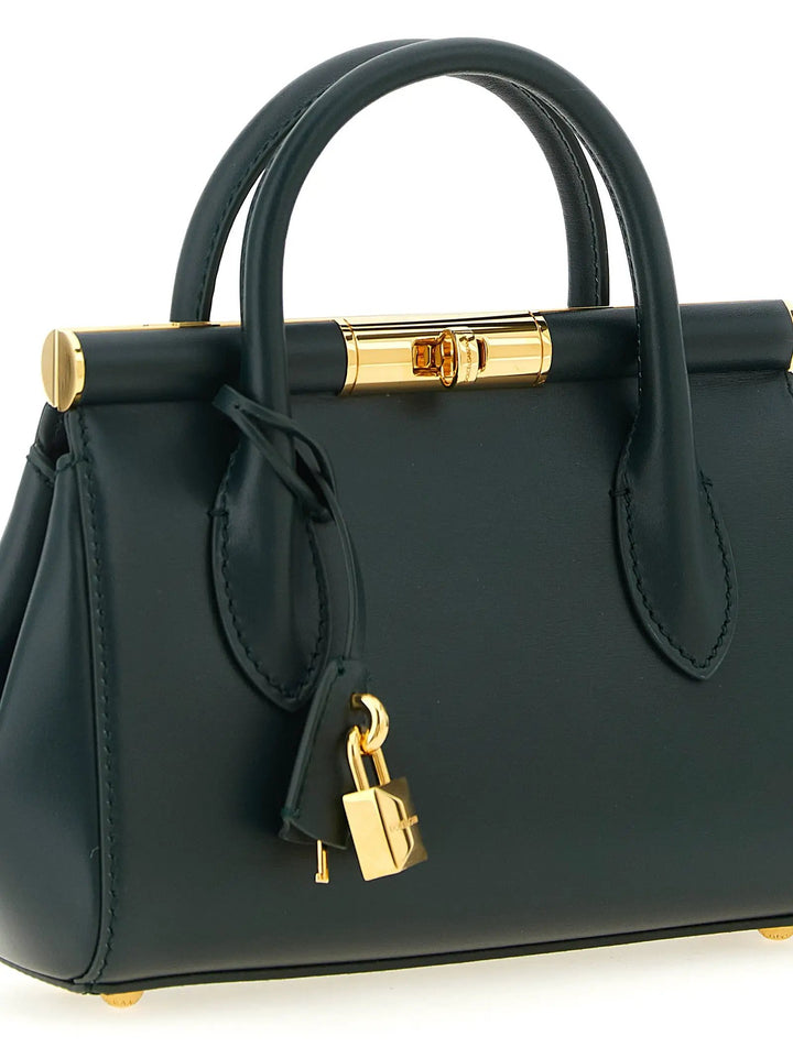 Dolce &amp; Gabbana Bicolor Calfskin Handbag