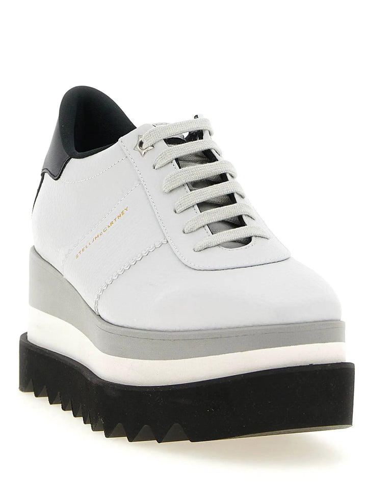 Stella McCartney Gray Polyethylene Wedge Sandals
