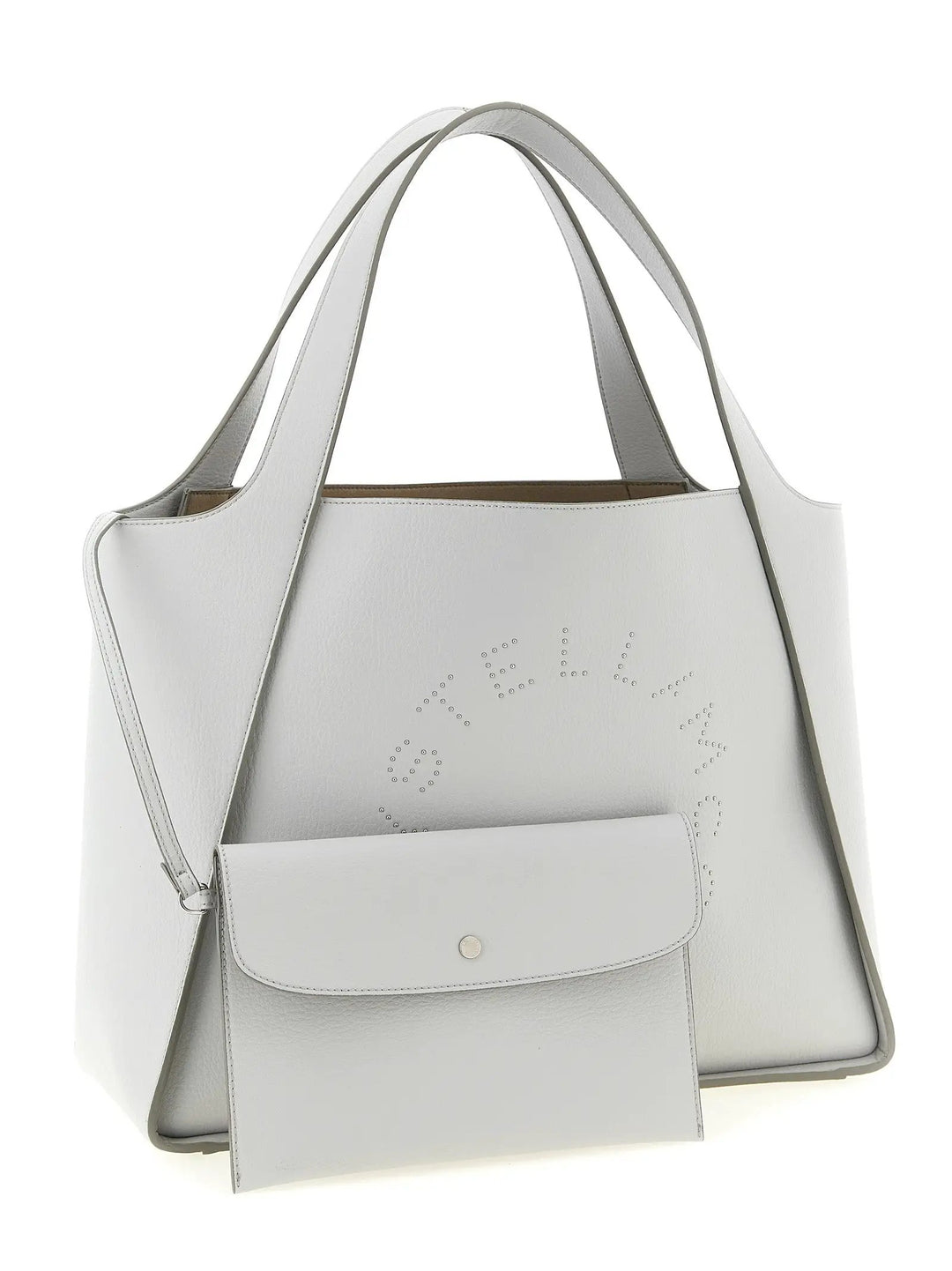 Stella McCartney Gray Polyamide Tote Bag