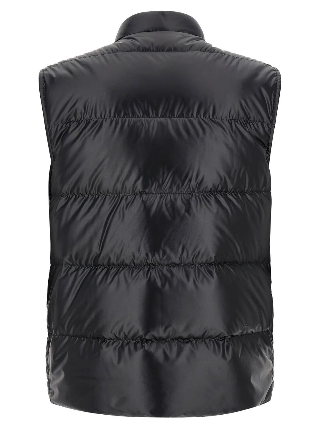 Moncler Blue Polyester Sleeveless Jacket