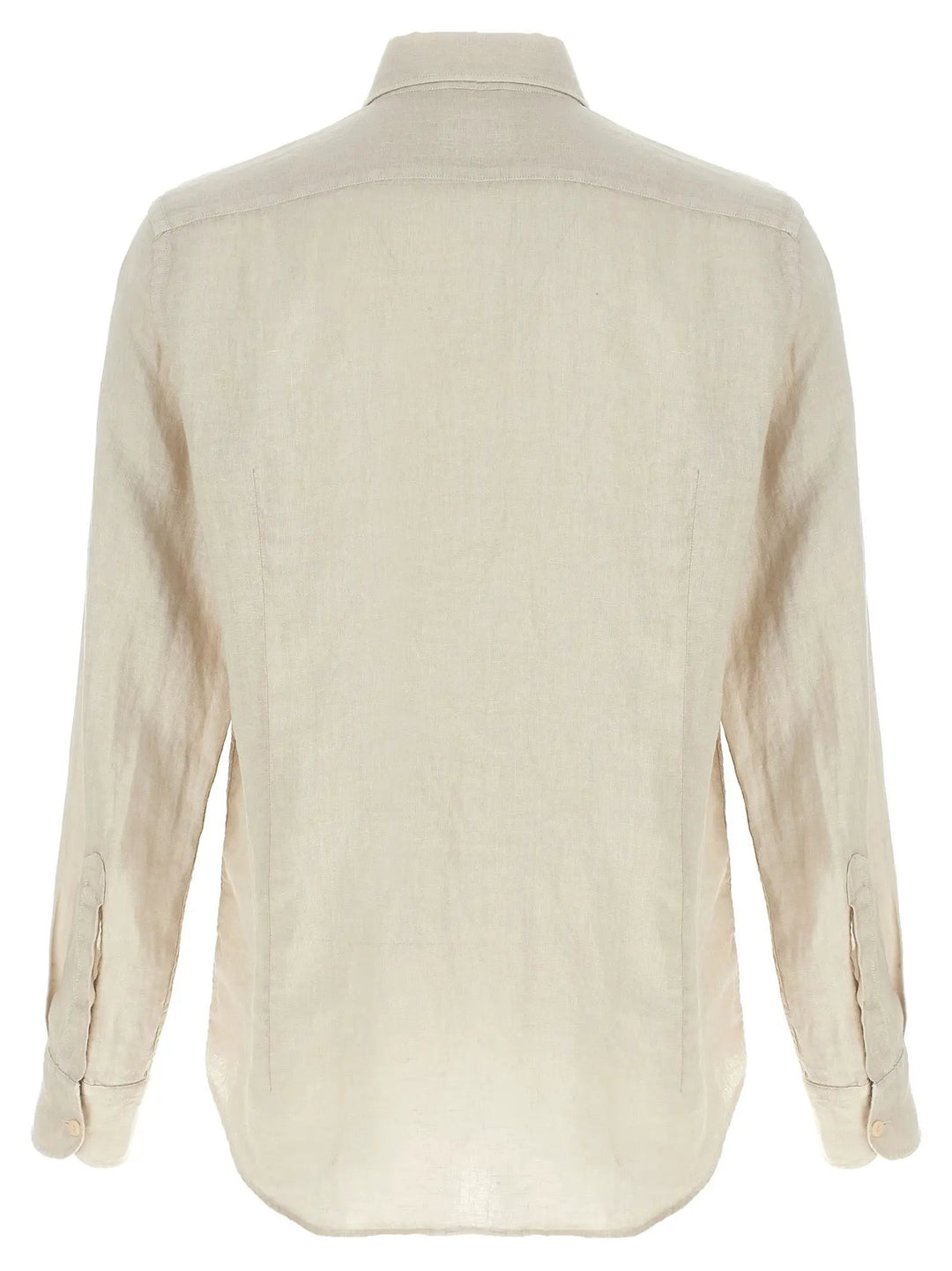 MC2 Saint Barth Beige Linen Blouse