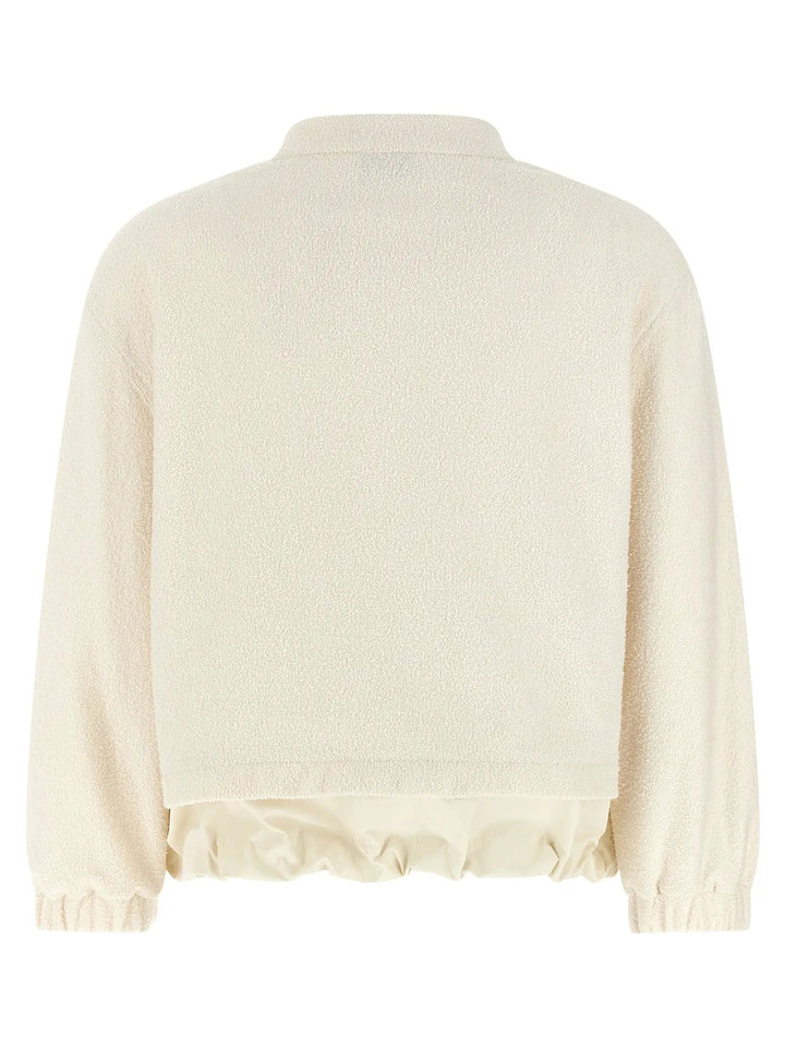 Moncler White Polyester Cardigan
