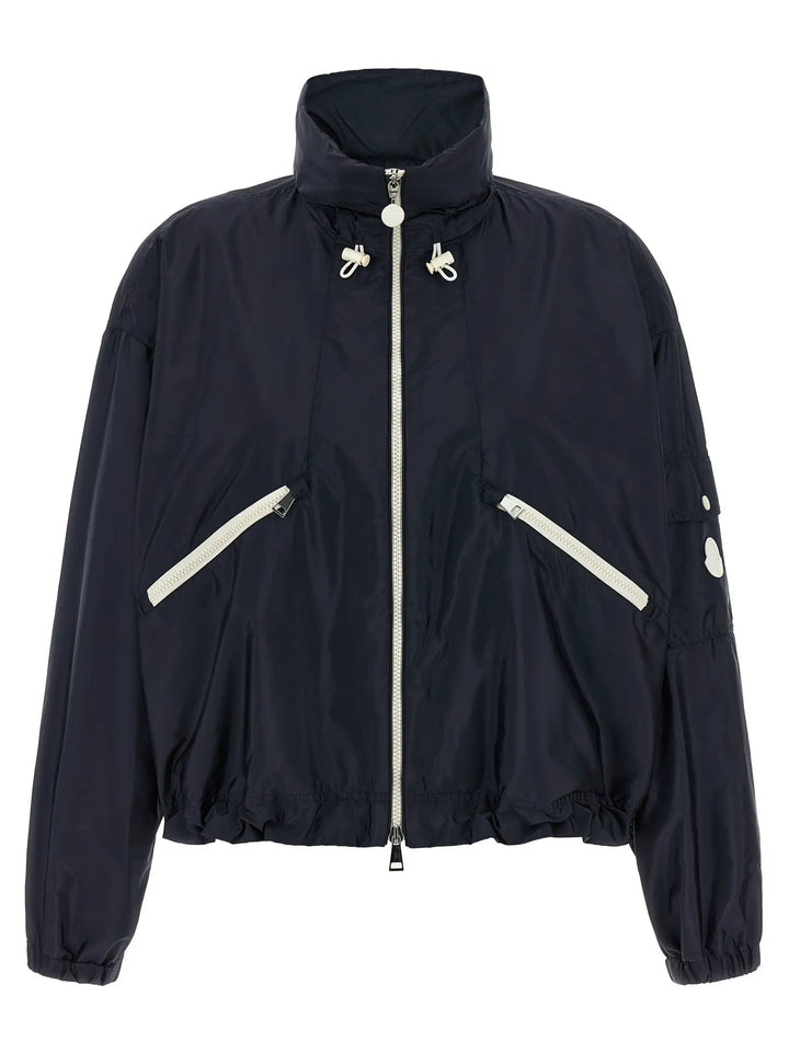 Moncler Blue Polyamide Shell Jacket