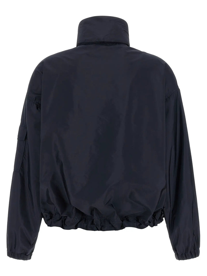 Moncler Blue Polyamide Shell Jacket