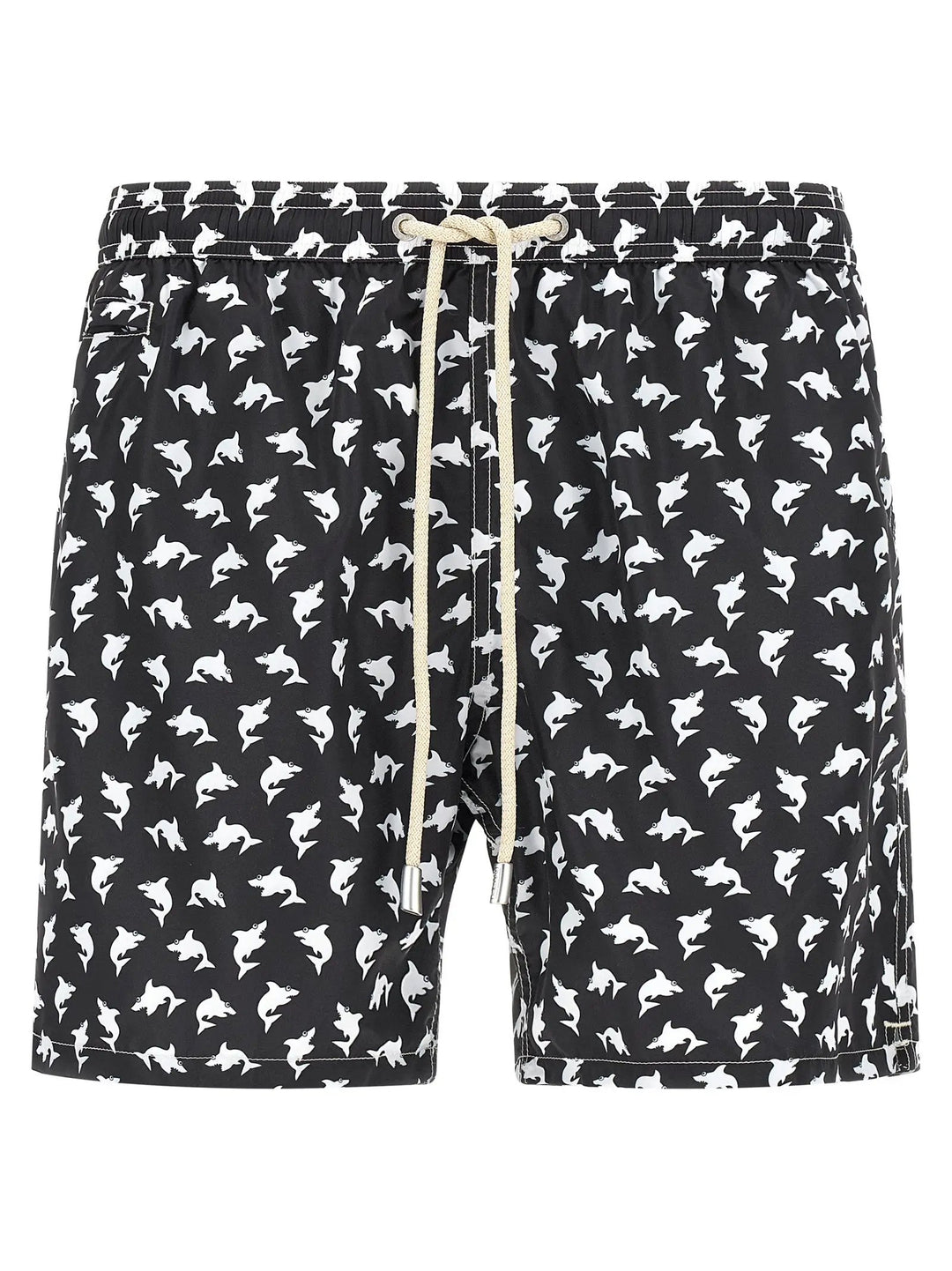 MC2 Saint Barth Bicolor Polyester Swim Shorts