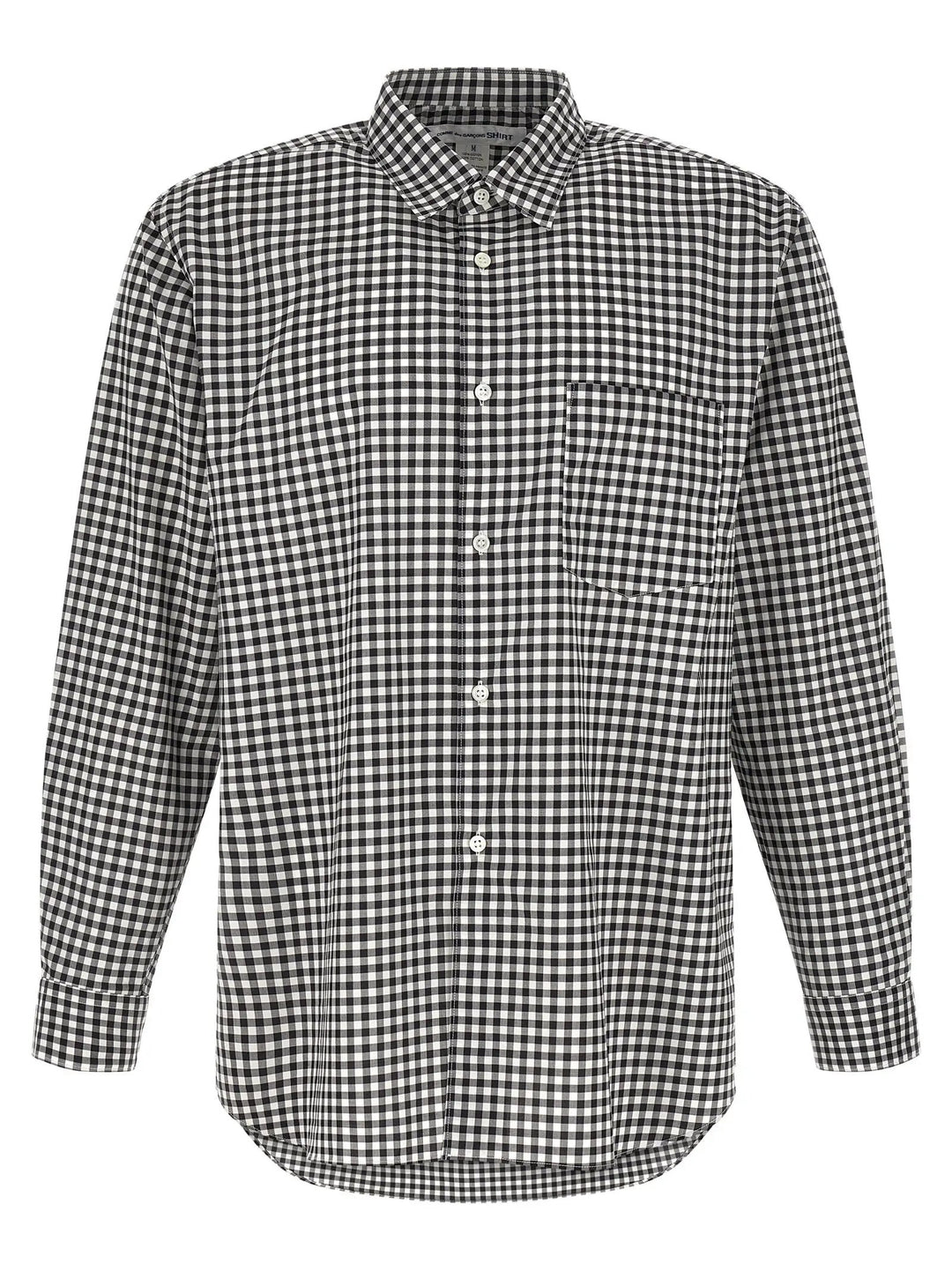 Comme Des Garçons Black Cotton Blouse