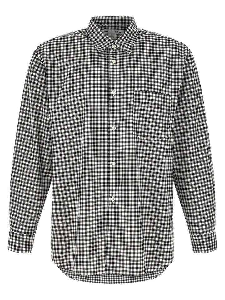 Comme Des Garçons Black Cotton Blouse