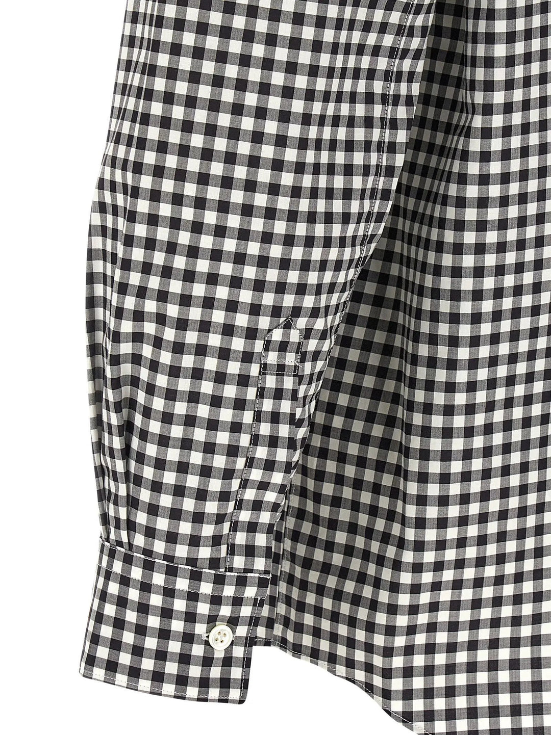 Comme Des Garçons Black Cotton Blouse