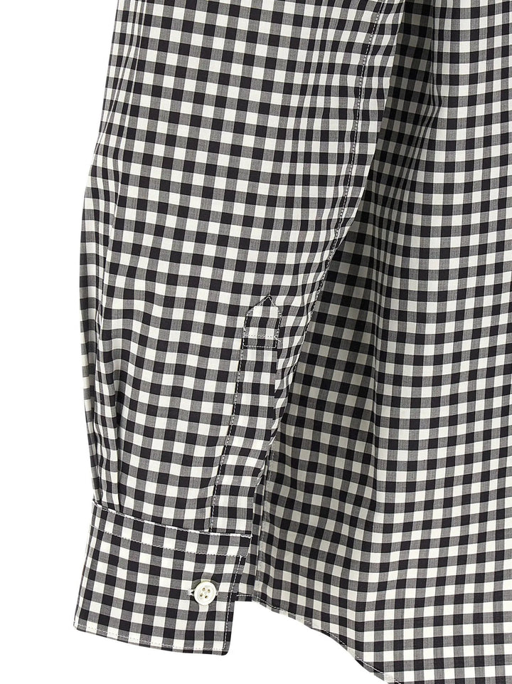 Comme Des Garçons Black Cotton Blouse