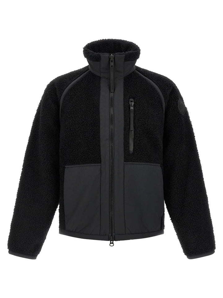 Canada Goose Black Wool Full-Length Jacket