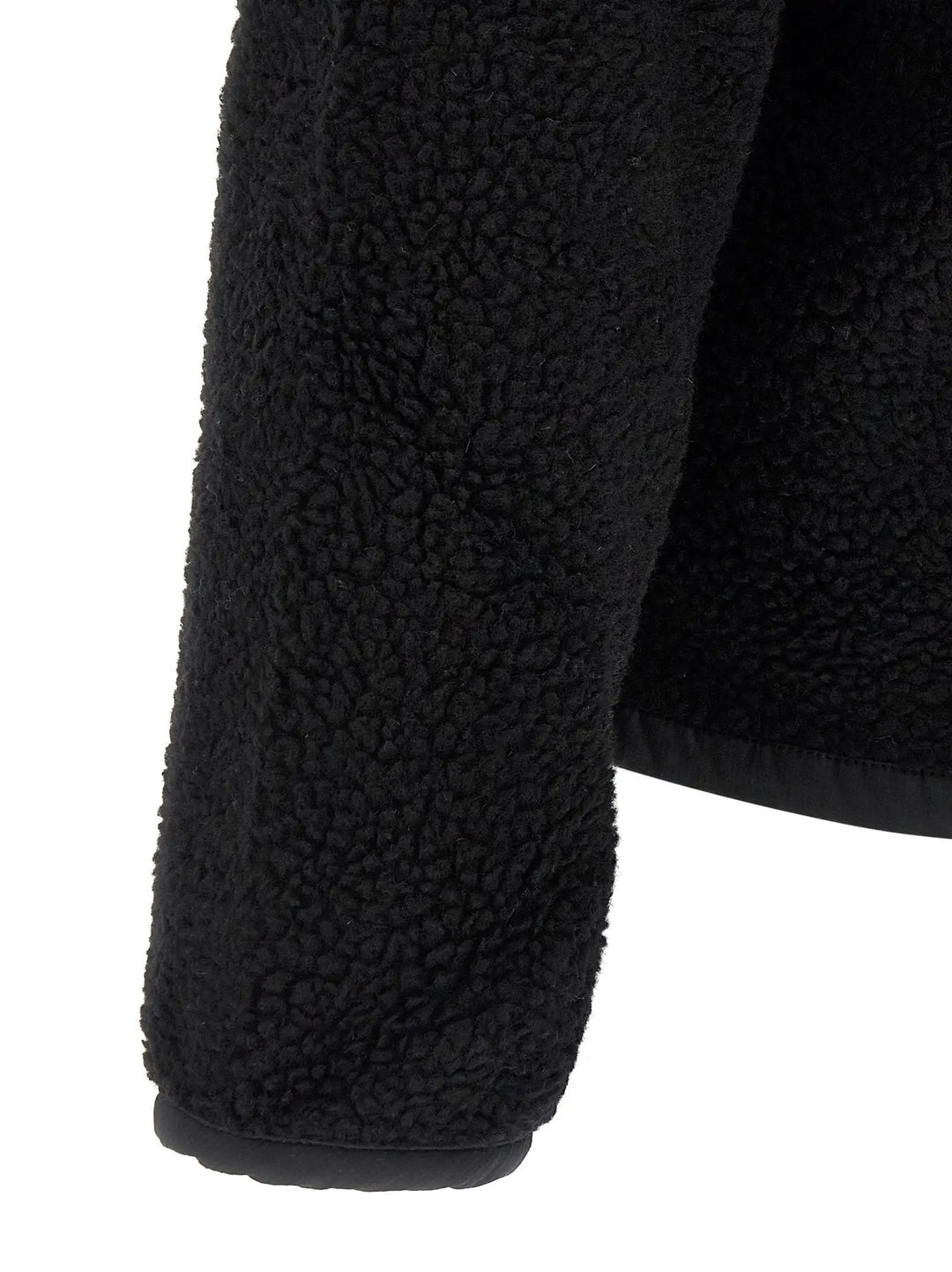 Canada Goose Black Wool Full-Length Jacket